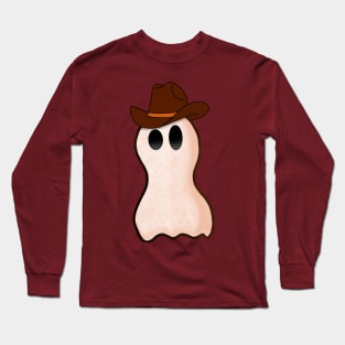 Cowboy ghost Long Sleeve T-Shirt